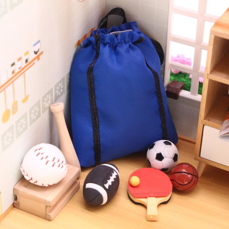Sports Equipment Football - 1/12 Dollhouse Simulation Mini Sports Equipment