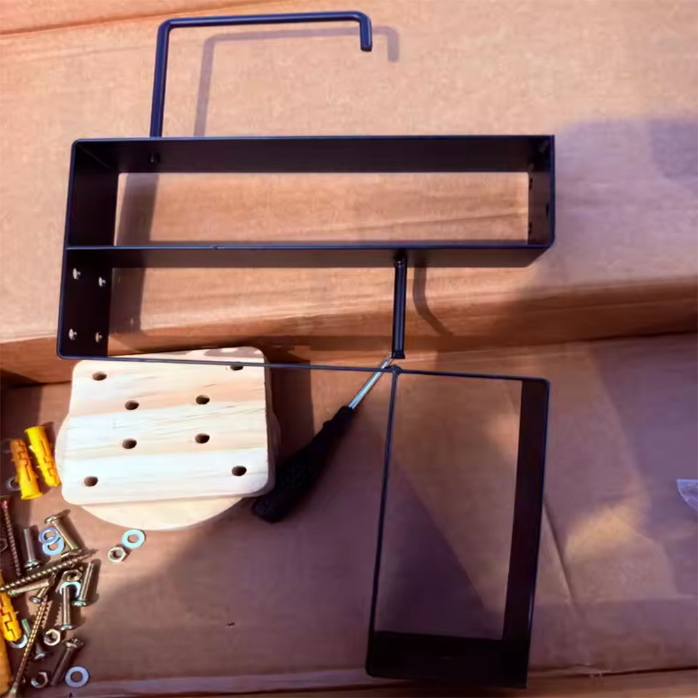 Sports Equipment For Home - Wood Motorcycle Helmet Holder Wall Mount