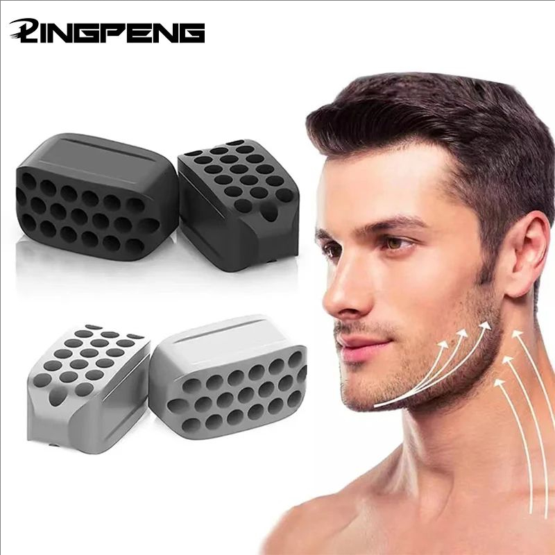 Sports Equipment Training - 2PCS Silicone Jaw Exerciser Facial Toner