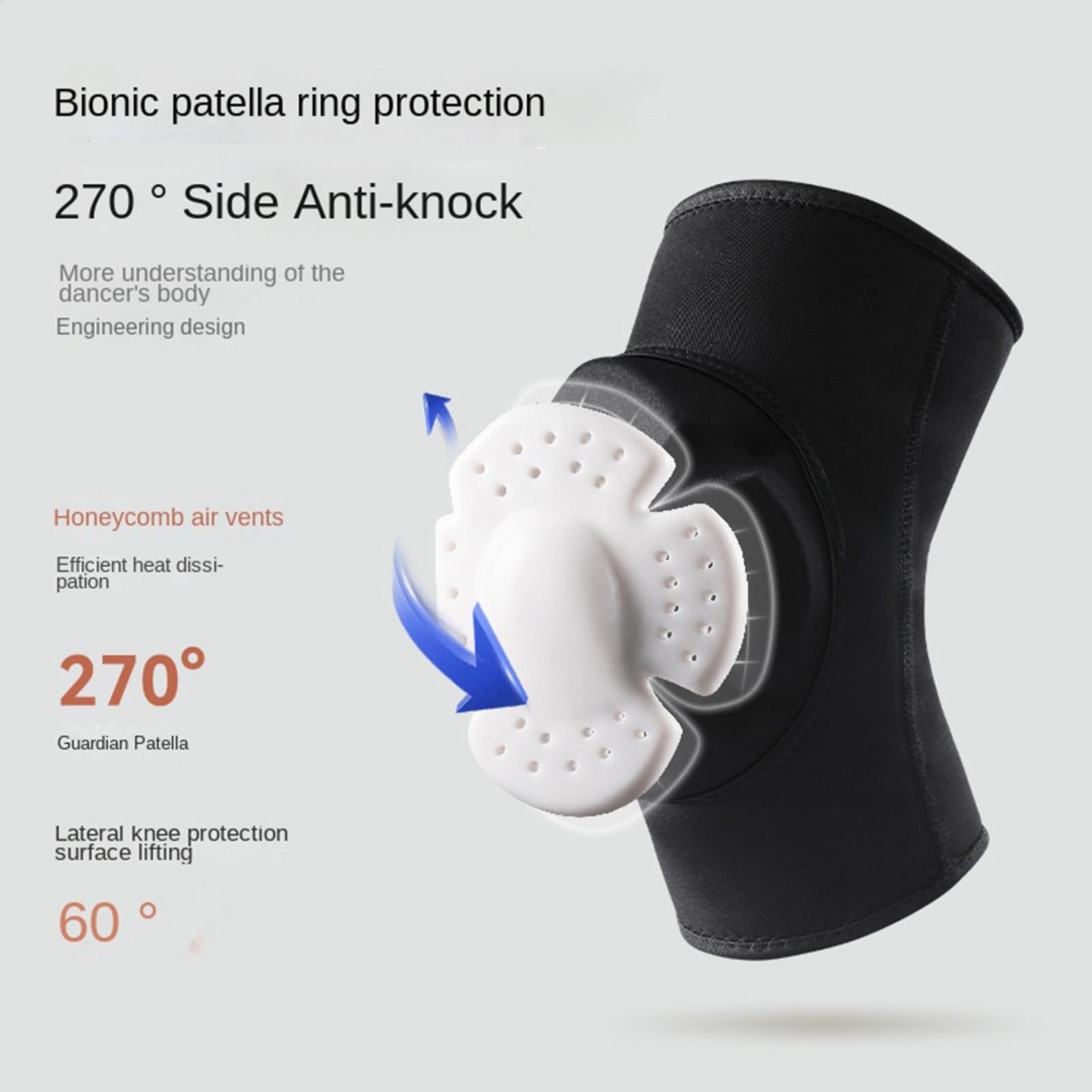 Volleyball Knee Pad - Dance Knee Pads Breathable Protective Anti-Slip