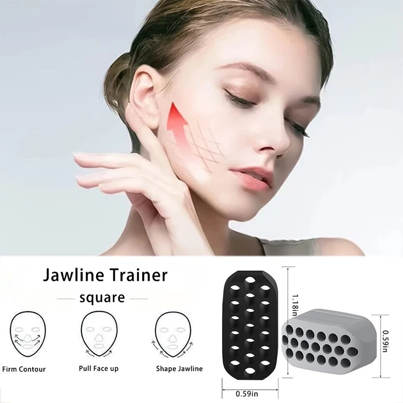 2PCS Silicone Jaw Exerciser Fa - đánh giá và giá Sports Equipment Training