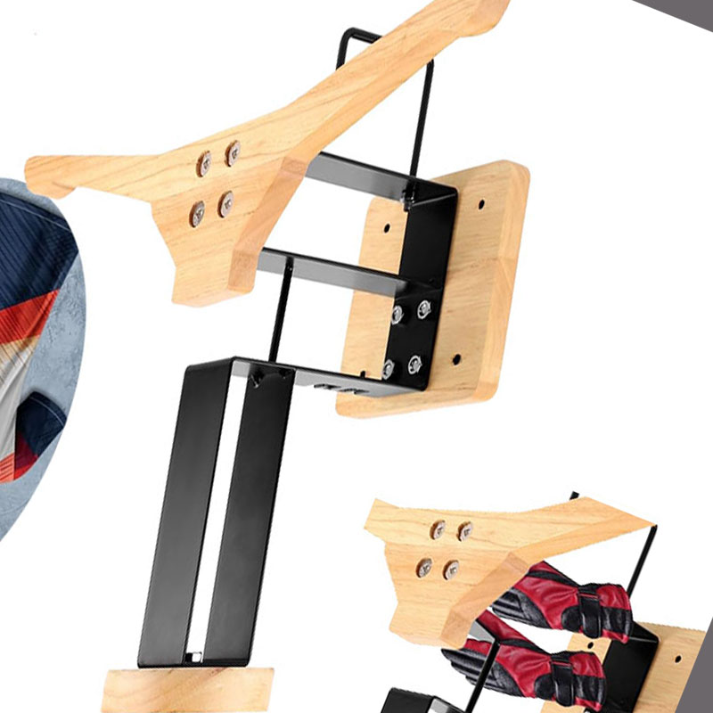 Wood Motorcycle Helmet Holder  - đánh giá và giá Sports Equipment For Home