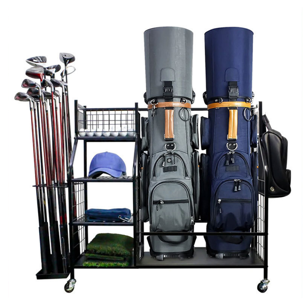 Golf Bag Storage Garage Organi - đánh giá và giá Sports Equipment Organizer Rack