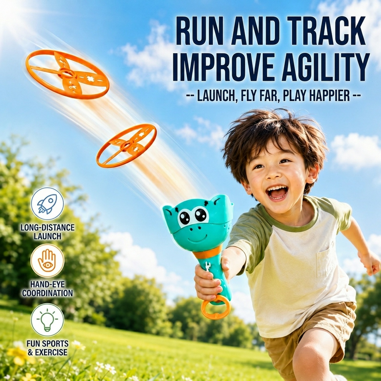 Mquduo Flying Disc Catapult La - đánh giá và giá Sports Equipment For Kindergarten