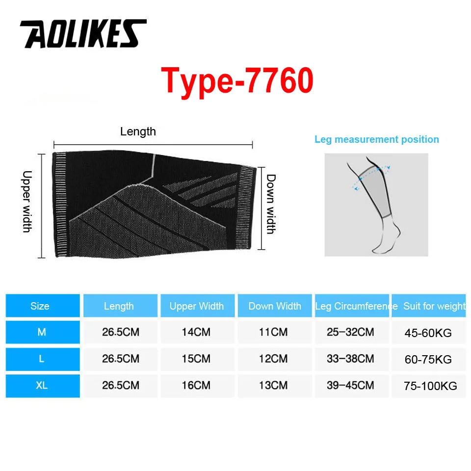 AOLIKES 1PCS Sports Compressio - đánh giá và giá Volleyball Knee Pad