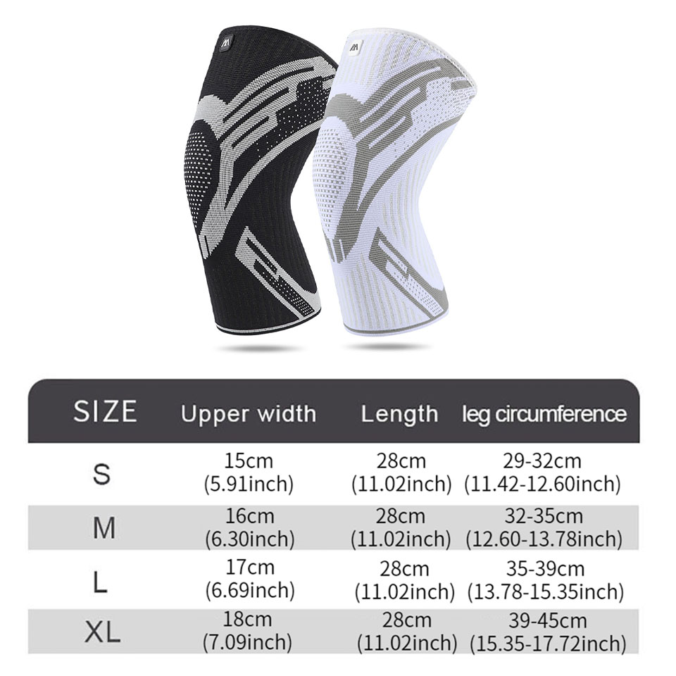 Compression Knee Support Sleev - đánh giá và giá Volleyball Knee Pad