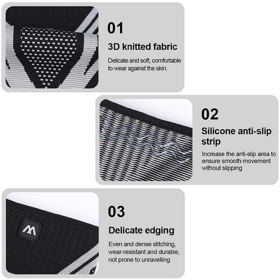 Compression Knee Support Sleev - đánh giá và giá Volleyball Knee Pad
