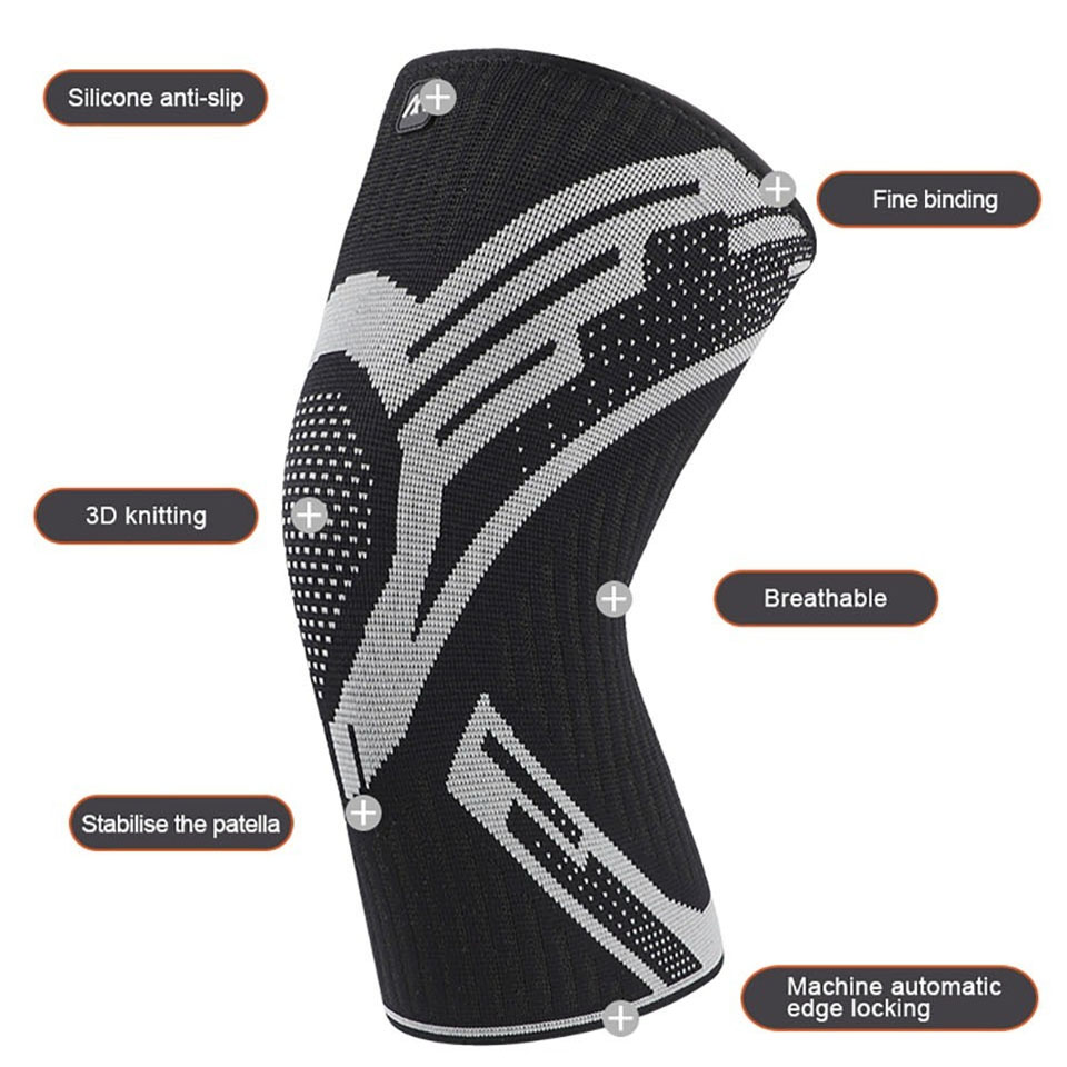 Compression Knee Support Sleev - đánh giá và giá Volleyball Knee Pad