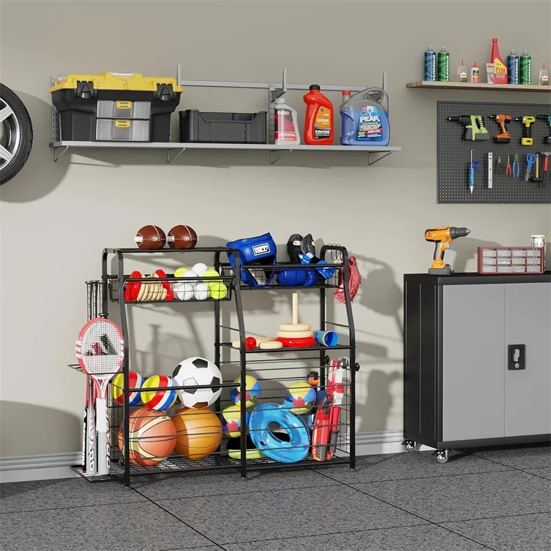2026 Ball Storage Rack Garage  - đánh giá và giá Sports Equipment Organizer Rack